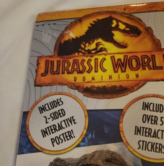 Jurassic World Dominion Giant Coloring Book with Stickers, 12 Pages (Paperback) - Picture 4 of 9